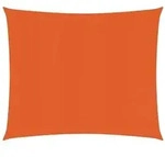 vidaXL Sonnensegel 160 g/m2 Orange 2x2 m HDPE