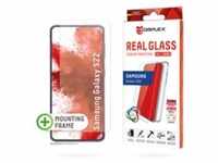 DISPLEX Real Glass + Case Set Samsung Galaxy S22
