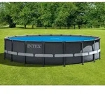 Intex Pool-Solarplane Blau 538 cm Polyethylen