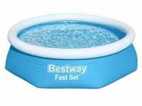 Bestway Fast Set Aufblasbarer Swimmingpool Rund 244x66 cm