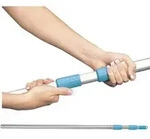 INTEX 29054 - Alu-Teleskop Stab (239cm) f&uuml;r Reinigungsaufs&auml;tze Poolreinigung