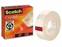 Scotch Klebefilm Crystal Clear 600 C6001933 19mmx33m transparent