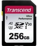Transcend TS64GSDC340S SDXC-Karte 256GB A1 Application Performance Class, A2