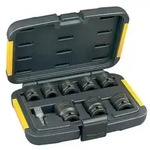 Steckschl&uuml;ssel-Set DT7507 9tlg. Gr.10-27mm Arbeits-L.50mm m.Adapter DEWALT