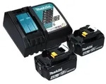 Makita DRV 250 RMJ Akku Blindnietsetzger&auml;t 18 V 20 kN Brushless + 2x Akku 4,0...