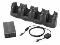 Zebra 4-Slot Charge Only Cradle Kit - Handgerät-Ladeständer und Netzteil