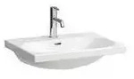LAUFEN Waschtisch LUA 60x46cm unterbauf m &Uuml;L 1 HL-A wei&szlig;
