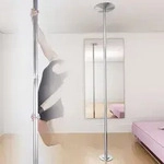 Hochwertige Tanzstange Pole Dance 45mm verstellbare H&ouml;he 224 - 275 cm