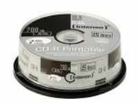 Intenso - 25 x CD-R - 700 MB (80 Min) 52x - mit Tintenstrahldrucker bedruckbare