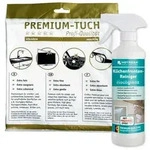 HOTREGA K&uuml;chenfronten Reiniger Hochglanz 500 ml SET + Microfasertuch 40 x 40 cm