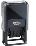 trodat Datumstempel Printy-Dater 66306 GEBUCHT Druck bl/rt