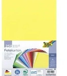 folia Fotokarton, DIN A4, 300 g/qm, sortiert