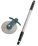 WENKO 88231500, Edelstahl, Kunststoff, Schwarz, Grau, 139 cm, 55 mm, 150 mm
