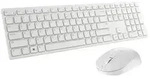 Dell Tastatur- und Maus-Set Pro KM5221W - US Layout - Wei&szlig;