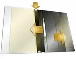 25 DURABLE Pr&auml;sentationshefter DURAPLUS wei&szlig; DIN A4 &uuml;berbreit