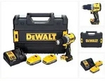 DeWalt DCD 805 E2T Akku Schlagbohrschrauber 18 V 90 Nm Brushless + 2x Akku 1,7 Ah +