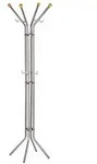 ALCO Garderobenst&auml;nder 2800 52x180x52cm silber