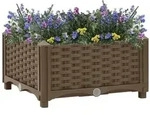 vidaXL Hochbeet 40x40x23 cm Polypropylen