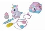 Simba 105542140 - Doktorkoffer mit Pl&uuml;sch Einhorn, 20cm