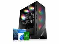 Kiebel Gaming PC Viper V AMD Ryzen 5 5600G, 16GB DDR4, AMD Vega Grafik, 1TB SSD,