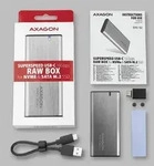 Axagon EEM2-SG2 Speicherlaufwerksgeh&auml;use SSD-Geh&auml;use Grau M.2 (EEM2-SG2)