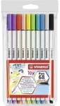 Premium-Filzstift mit Pinselspitze Pen 68 brush Etui VE=10 Farben