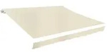 vidaXL Markisenbespannung Canvas Creme 3 x 2,5 m (ohne Rahmen)