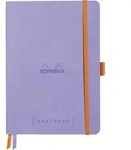 Rhodia Goalbook A5 120 Bl elfenbein 90g, Dot/punktkariert Schwertlilie 117749C