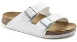 Birkenstock Sandale Arizona Superlauf, Birko-Flor, wei&szlig;, Weite normal, Gr&ouml;&szlig;e...