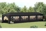 vidaXL Partyzelt 3x12 m Anthrazit
