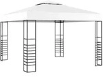 vidaXL Gartenpavillon 3&times;3 m Wei&szlig;