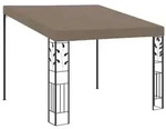 vidaXL Wand-Pavillon 3x3x2,5 m Taupe