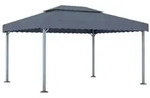 vidaXL Pavillon 400 x 300 cm Anthrazit Aluminium