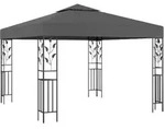 vidaXL Pavillon 3&times;3 m Anthrazit