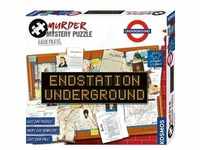 Murder Mystery Puzzle - Endstation Underground, ab 16 Jahren (DE-Ausgabe)