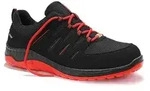 Berufshalbschuh MADDOX black-red Low ESD O2, Gr. 37