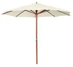 vidaXL Sonnenschirm 300x258 cm Sandwei&szlig;