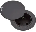 EVOline 159280004100 Einbau-Steckdosenleiste 1fach Schwarz 1St.