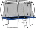vidaXL Trampolin-Set Rechteckig 335x244x90 cm 150 kg