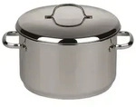 Kelomat Fleischtopf Cristall mit Deckel &Oslash;14 cm 1,4 Liter Edelstahl