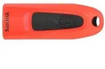 SanDisk Ultra - USB-Flash-Laufwerk - 64 GB - USB 3.0 - Blau, Rot (Packung mit 2)