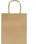 Folia 20 Tragetaschen M braun 18.0 x 21.0 cm - 20er