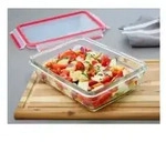 emsa Frischhaltedose CLIP & CLOSE Glas, 3er Set