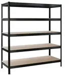 Stecksystem-Schwerlastregal XXL 5 Hb, 1800x1600x600, schw.-str.