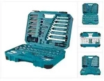 "Makita Werkzeug Set 3/8" 1/4" 120 tlg. ( E-06616 ) Schraubendreher / Ratsche /