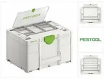 Festool SYS3 DF M 237 Systainer Werkzeugkoffer mit Deckelfach ( 577348 ) 396 x 296 x