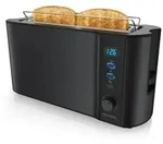Arendo Automatik 2 Scheiben 1000W Langschlitz Toaster, Auftaufunktion,