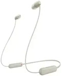 Sony WI-C100 In Ear Headset Bluetooth&reg; Stereo Taupe Headset, Klang-Personalisierung,