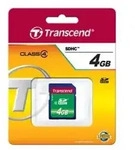 Transcend Standard SDHC-Karte 4 GB Class 4