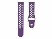 Hama - Armband für Smartwatch - breathable - Grau, lila